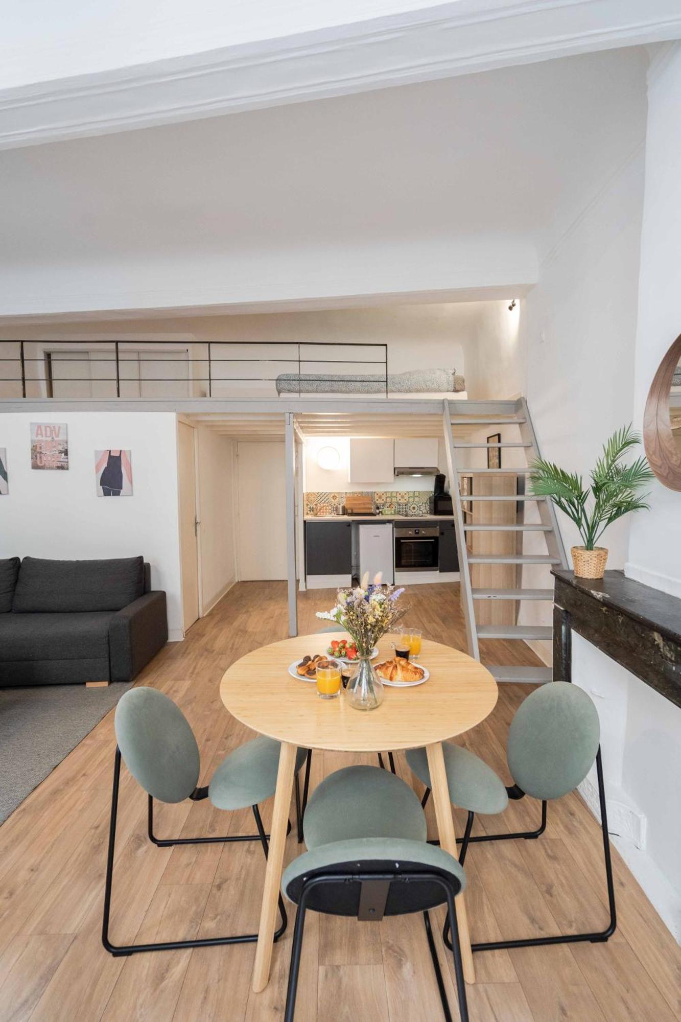 Studio Mezzanine Aumone Vieille Aix-en-Provence Eksteriør billede