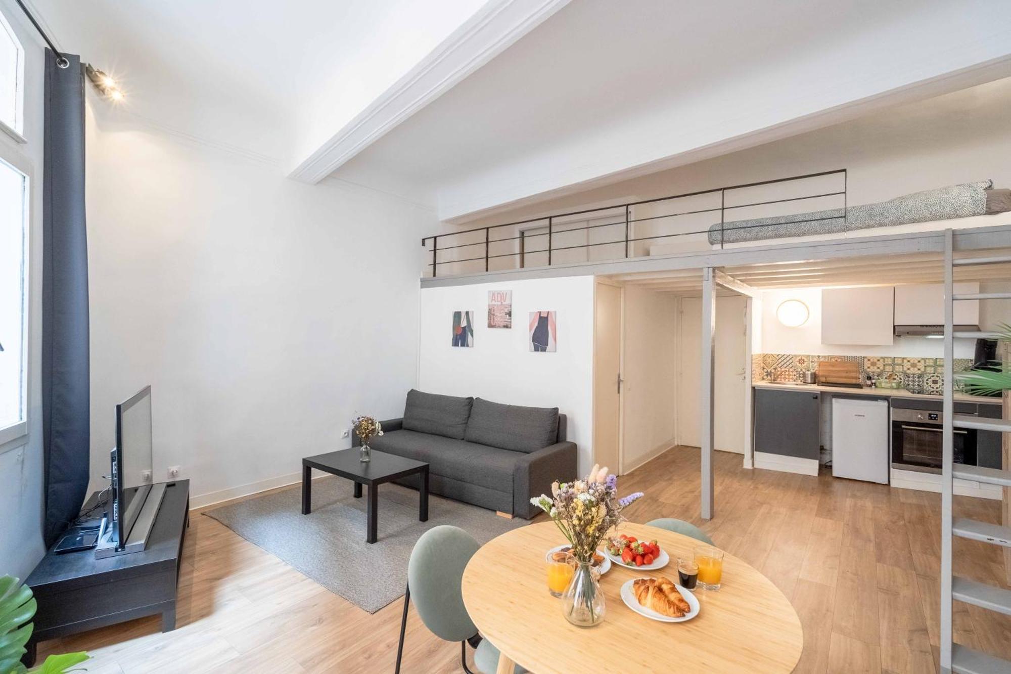 Studio Mezzanine Aumone Vieille Aix-en-Provence Eksteriør billede