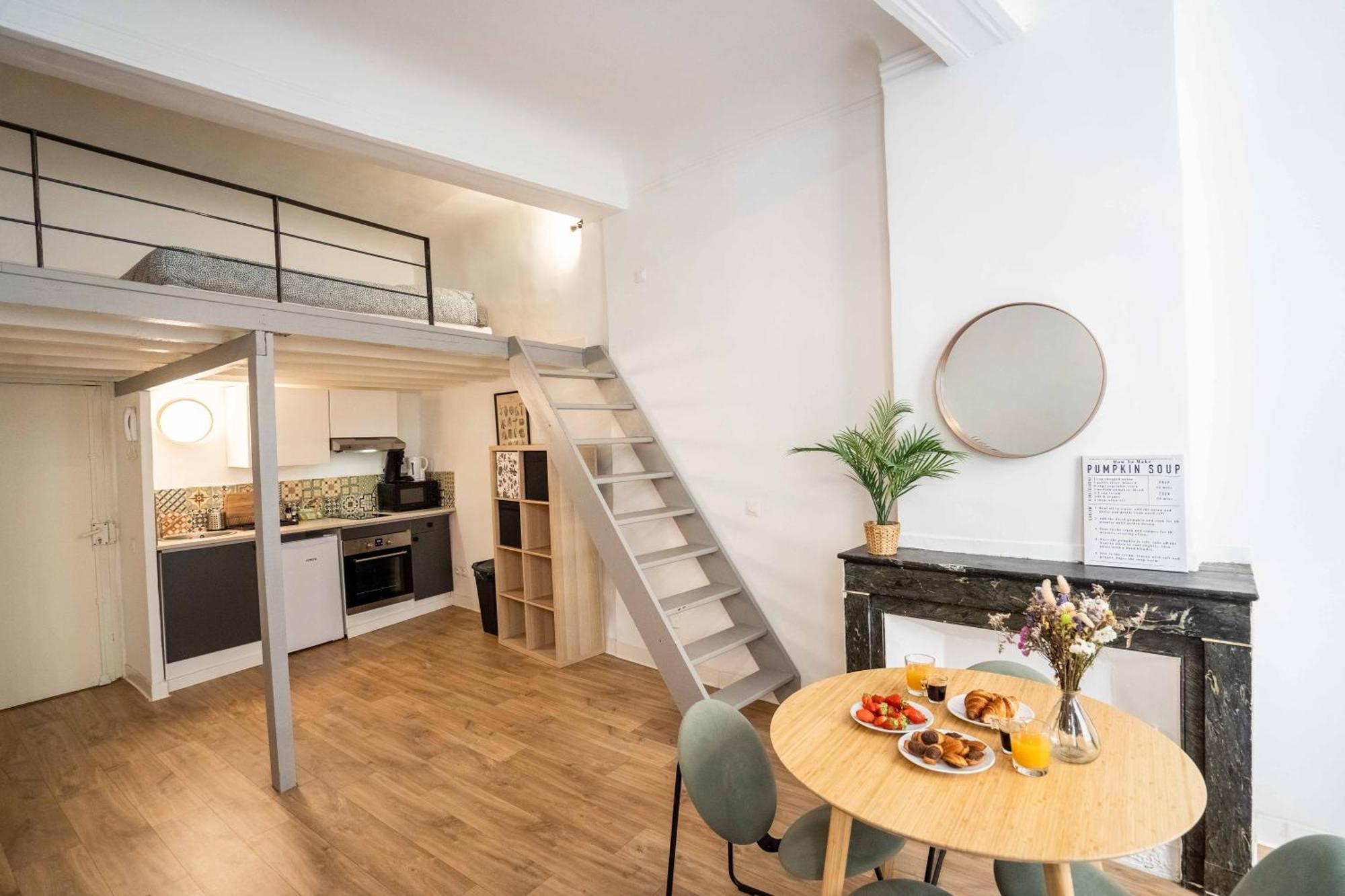 Studio Mezzanine Aumone Vieille Aix-en-Provence Eksteriør billede