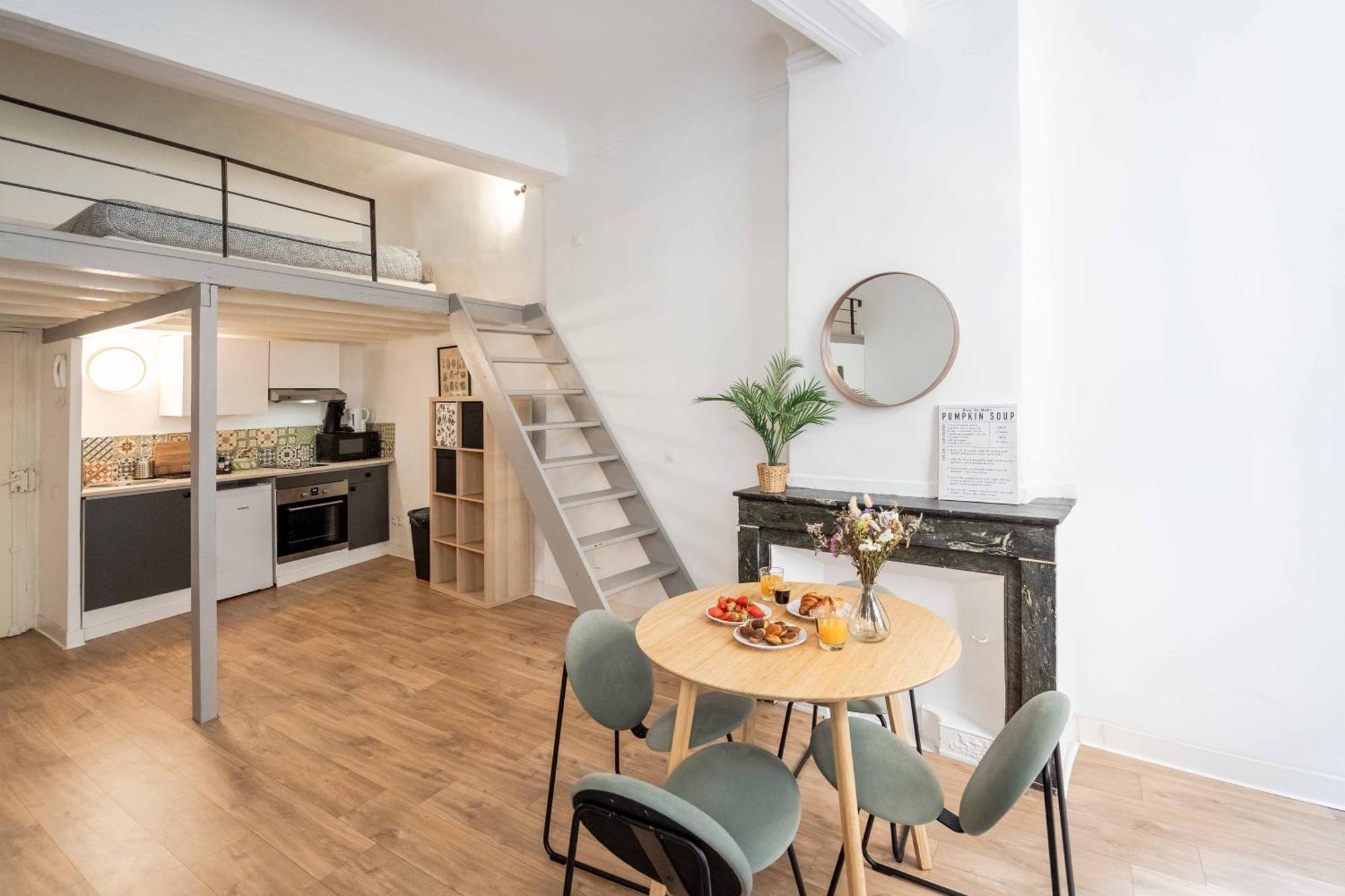 Studio Mezzanine Aumone Vieille Aix-en-Provence Eksteriør billede